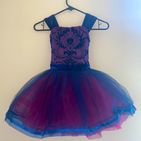 Weissman girls blue purple ballet tutu dance princess costume - Picture 3 of 6